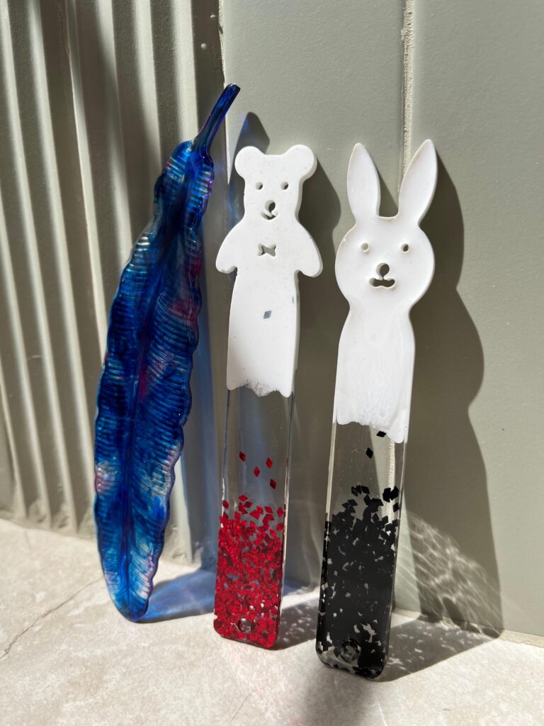 resin bookmark